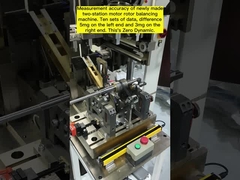 เครื่องปรับสมดุลมอเตอร์โรเตอร์ปั๊มน้ำแบบสองสถานีแบบกำหนดเอง